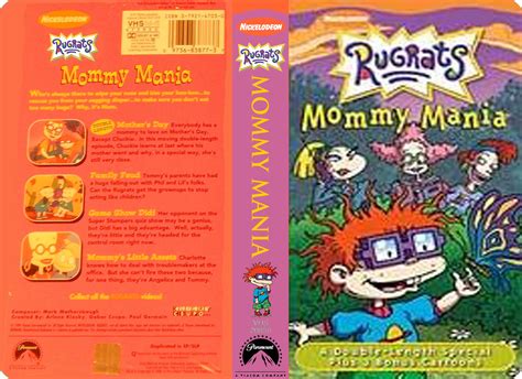 Nicklodeon's Rugrats Mommy Mania VHS - Rugrats Photo (39292359 ...