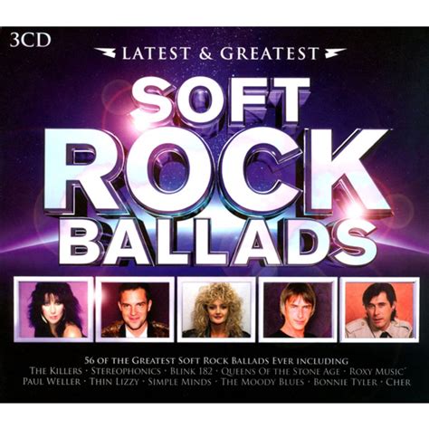 Soft Rock Ballads Latest & Greatest (3 cd's) - RockArt Shop