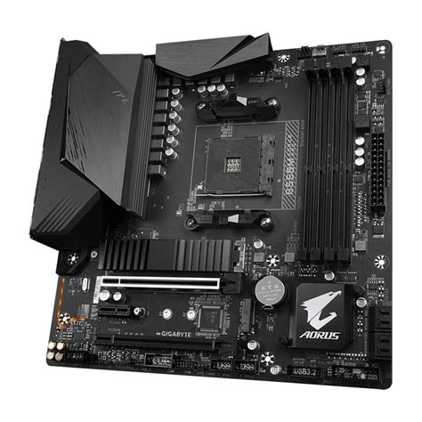 GIGABYTE B550M AORUS PRO Gigabyte Gaming GbE LAN, RGB FUSION 2.0 ...