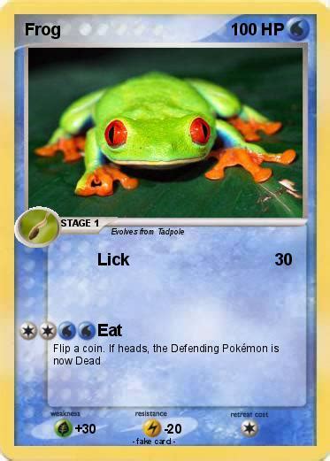 Pokémon Frog 246 246 - Lick - My Pokemon Card