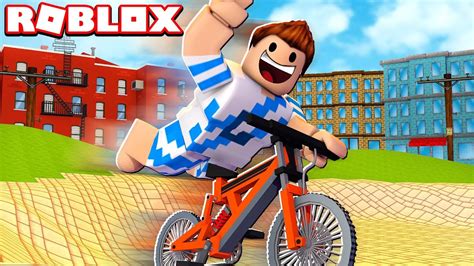 APRENDENDO A ANDAR DE BICICLETA NO ROBLOX!! - YouTube