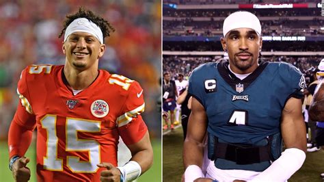 Patrick Mahomes and Jalen Hurts to be first Black quarterbacks to face ...