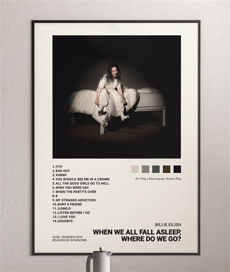 Billie Eilish - When We All Fall Asleep, Where Do We Go? Album Cover ...