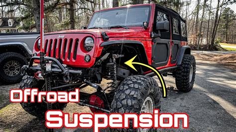 My Jeep Wrangler Offroad Suspension Review - YouTube