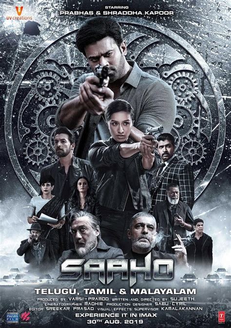 Check out this new star-studded poster of Saaho