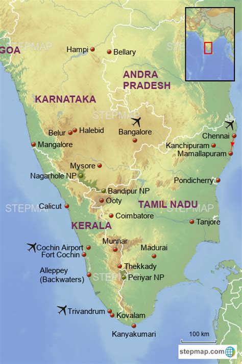 Location Of Hampi In India Map - Blythe Starlene