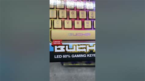 5 Below Gold Limited Edition Bugha Keyboard - YouTube