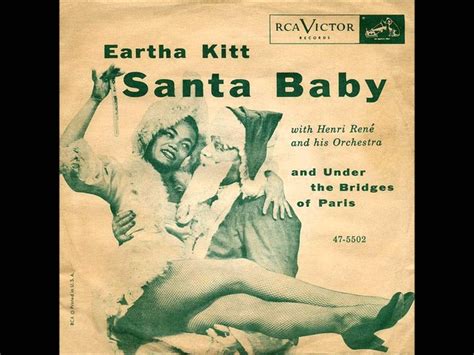 Eartha Kitt - Santa Baby | Eartha kitt santa baby, Eartha kitt, Eartha