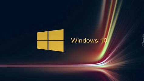 windows 10 tapety na komputer Windows 10 034 logo - Wallpaper Collection