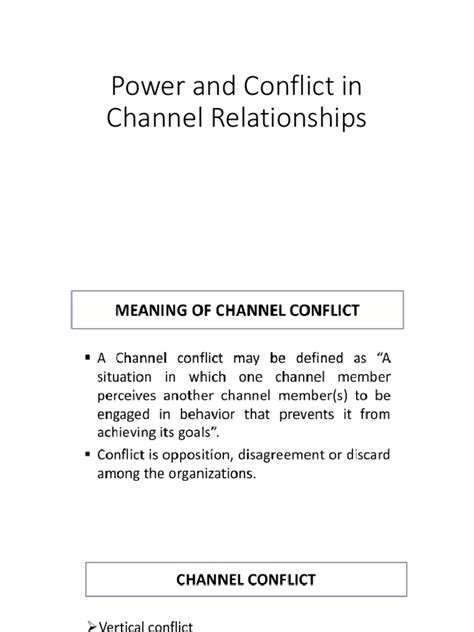 Power and Conflict | PDF