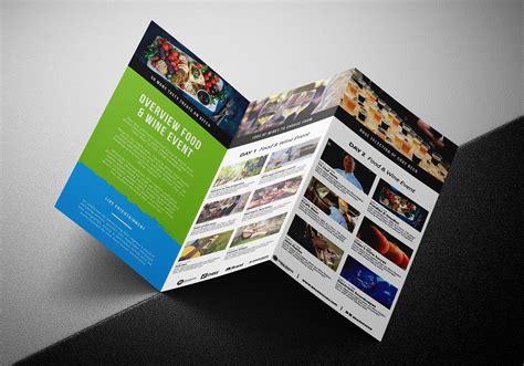 Tri Fold Brochure Template Psd Free Download