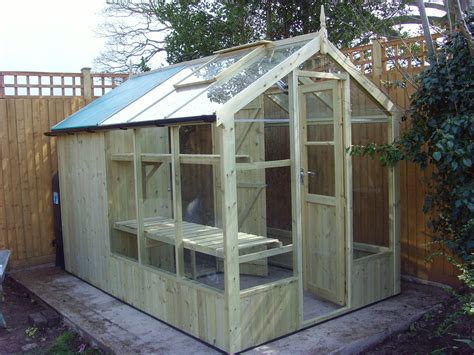 Swallow Kingfisher 6x6 Wooden Greenhouse | Wooden greenhouses ...