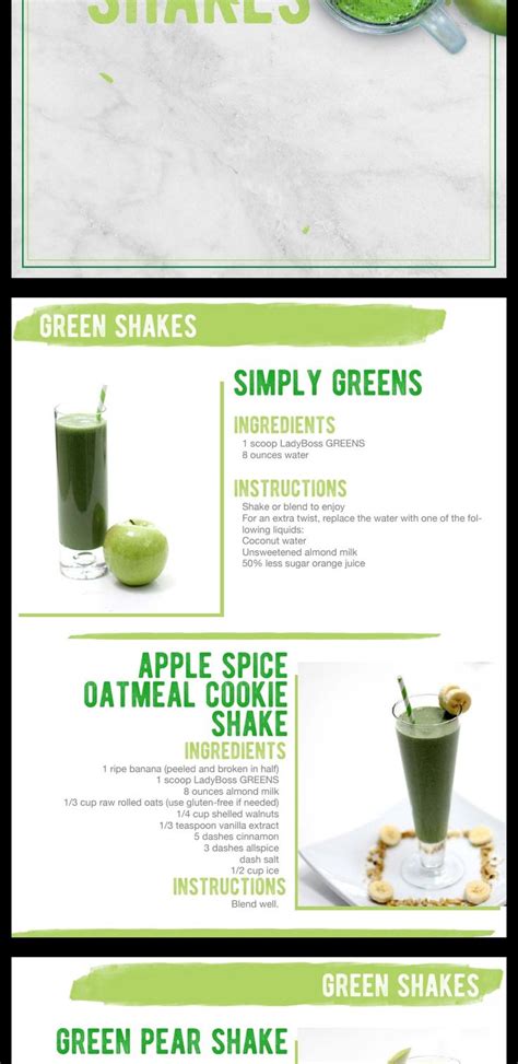 Pin by Kelly Thimlar on lady boss recipes | Protein shake recipes ...