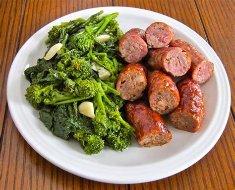 Sauteed Broccoli Rabe with Roasted Italian Sausage | Gianni's North Beach