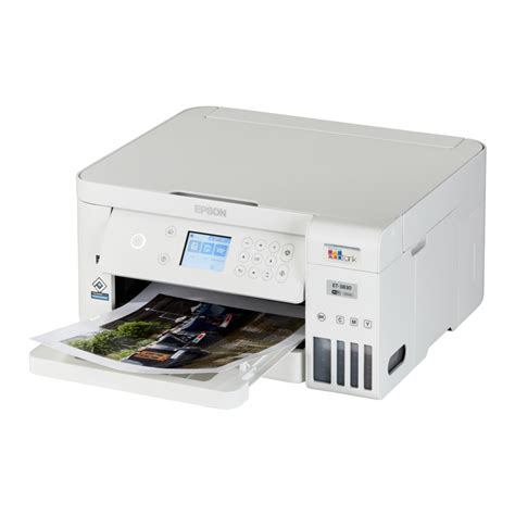 Epson EcoTank ET-3830, ET-3850, ET-4850 - SetUp Guide | ManualsLib