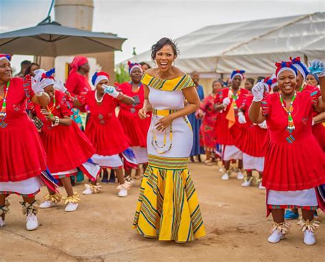 Clipkulture | Bride In Beautiful Venda Traditional Mermaid Dress