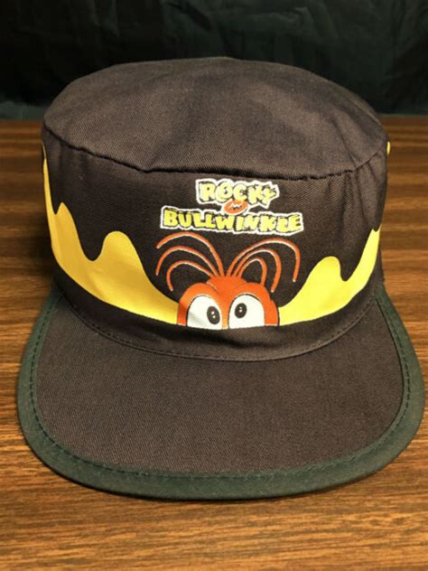 1993 Taco Bell Cap Hat Cadet Style Rocky Bullwinkle Fast Food Rare ...