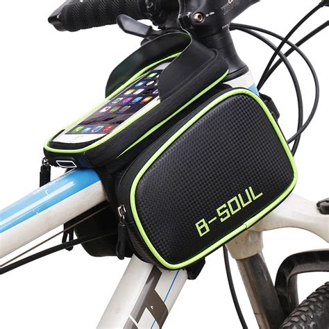 B SOUL 6.2 inch Waterproof Cycling Bike Bag Bicycle Saddle Bag Riding ...