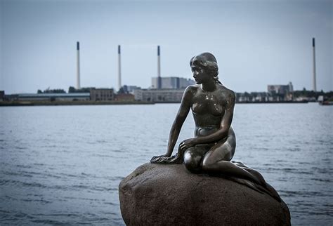 The Little Mermaid Sculpture in Copenhagen