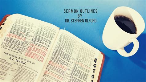 Sermon outlines by Dr. Stephen Olford