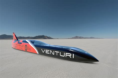 Venturi VBB-3 sets new electric-car speed record (pending certification)