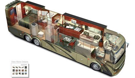 Multi Million Dollar RVs | ACME-3D.com . 3D RV Motorhome Cutaway ...