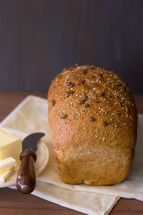 Mixed Seeds Whole Wheat Bread {dairy-free} | Bright-Eyed Baker ...