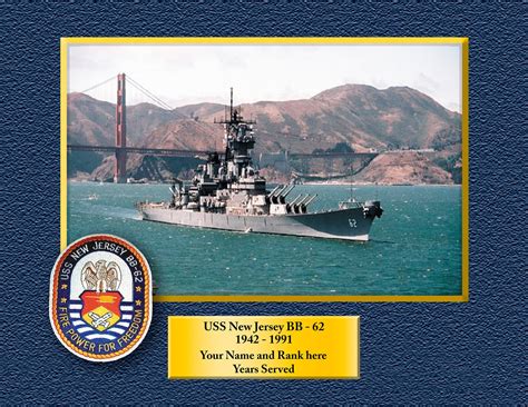 USS Mobile Bay CG53 Custom Personalized 8.5 X 11 Print of US | Etsy