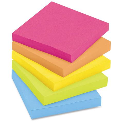 Post-it Notes in Neon Colors - LD Products