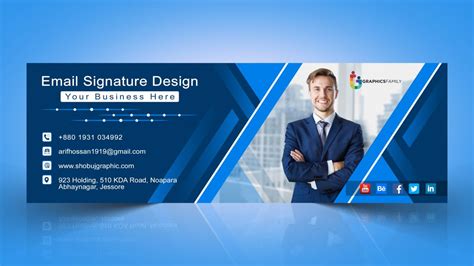 Email Signature Business Card Template