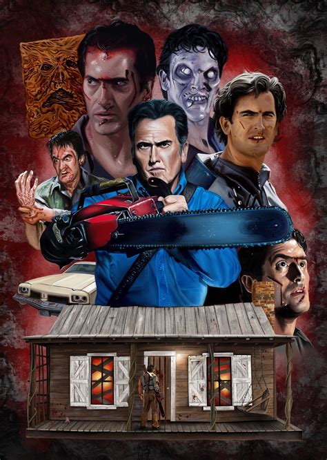 Ash Williams: Evil Dead Fan Art - Etsy