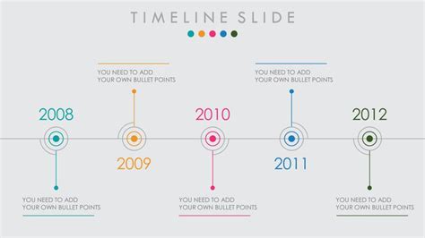 Animated PowerPoint Timeline Template