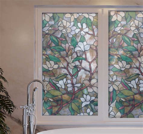 Stained glass film window decal - TenStickers