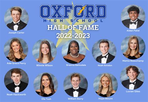 Oxford High School Hall of Fame 2023