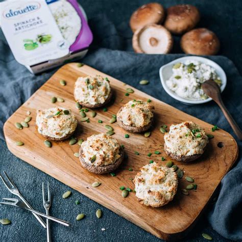 Stuffed Mushrooms Alouette Cheese | Alouette cheese recipe, Cheese ...