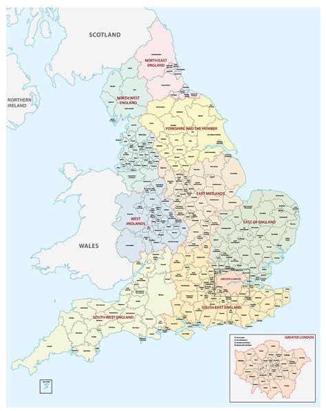 England Maps & Facts - World Atlas