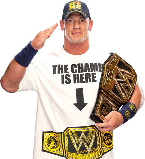 John Cena WWE Champion 2013 PNG by AmbriegnsAsylum16 on DeviantArt