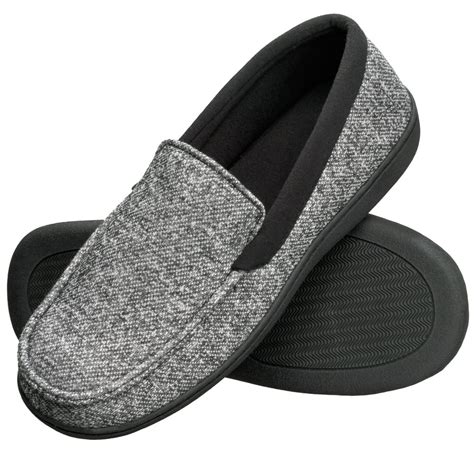 Hanes - Hanes Men's Memory Foam Odor Free Slippers - Walmart.com ...