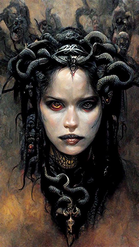 Medusa Artwork, Medusa Drawing, Medusa Tattoo, Dark Art Illustrations ...