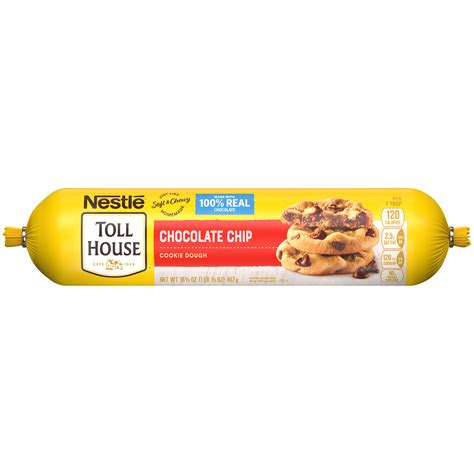 Chocolate Chip Cookie Dough Roll 16.5 oz. | NESTLÉ TOLL HOUSE®