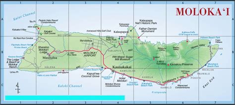 Molokai Map Printable | Printable Maps