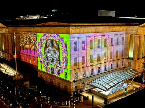 National Portrait Gallery Architectural Projection Mapping - Latinx