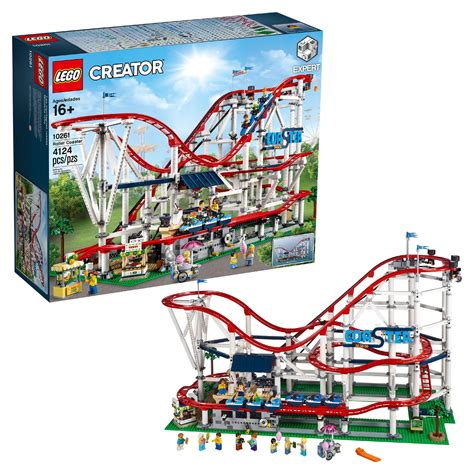 LEGO Creator Expert Roller Coaster 10261 Building Kit 4124 Pieces ...