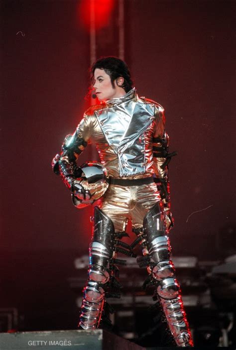 Michael Jackson’s Chrome Outfit From HIStory World Tour - Michael ...