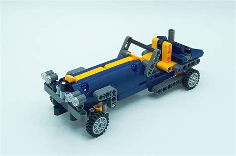 LEGO MOC 42147 Classic Speedster by Nequmodiva | Rebrickable - Build ...