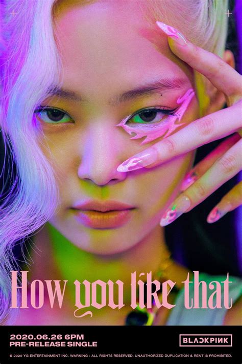 BLACKPINK drop 3rd set of neon title posters for 'How You Like That ...