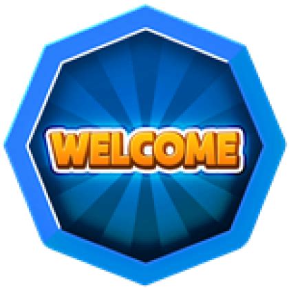 Welcome! - Roblox