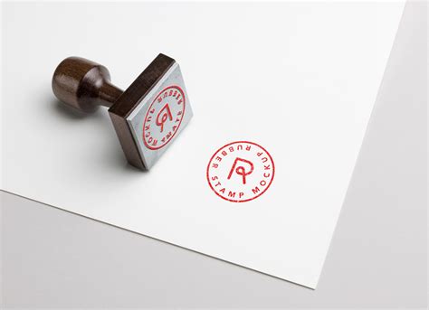 Free Rubber Stamp Logo / Typography Mockup PSD - Good Mockups