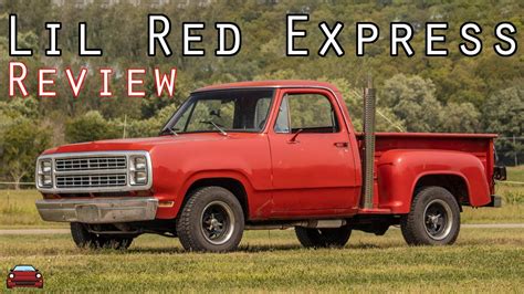 1979 Dodge Lil Red Express Truck Review - The FIRST Sport Truck! - YouTube