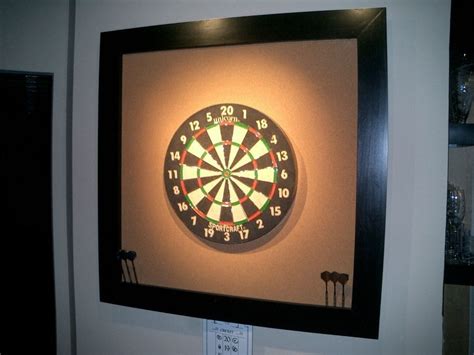 Dart Board Surround | Man room, Diy projects for men, Homemade wall ...